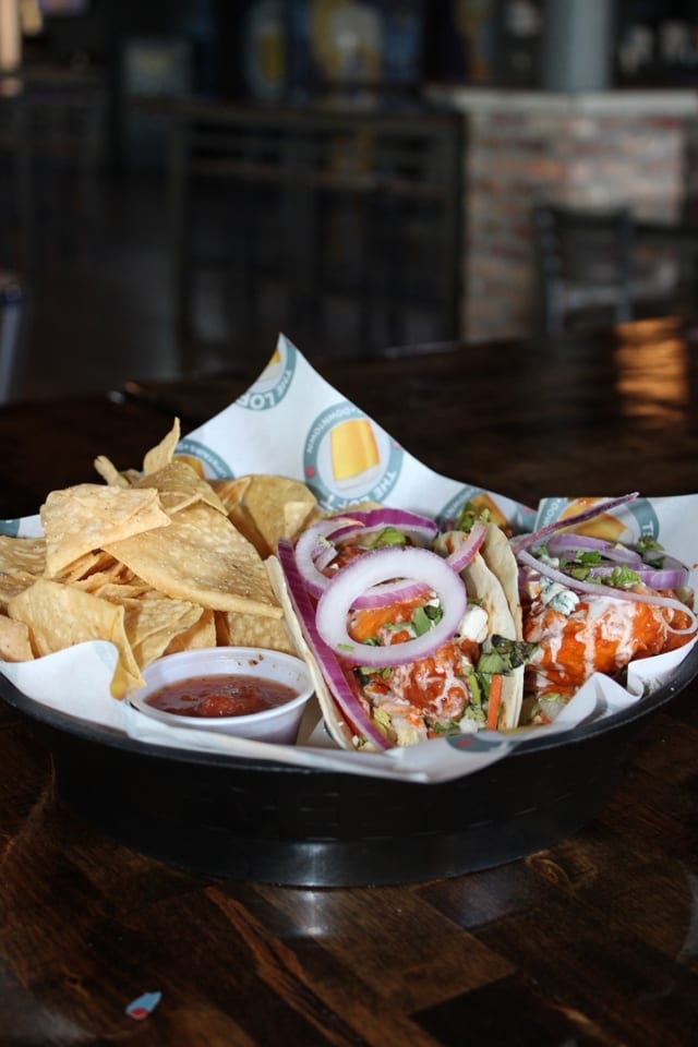 Buffalo Chicken Tacos.