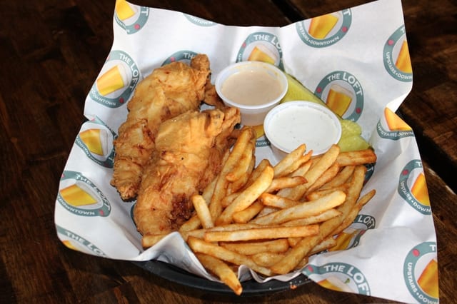 Buttermilk Fried Chicken Tenders.