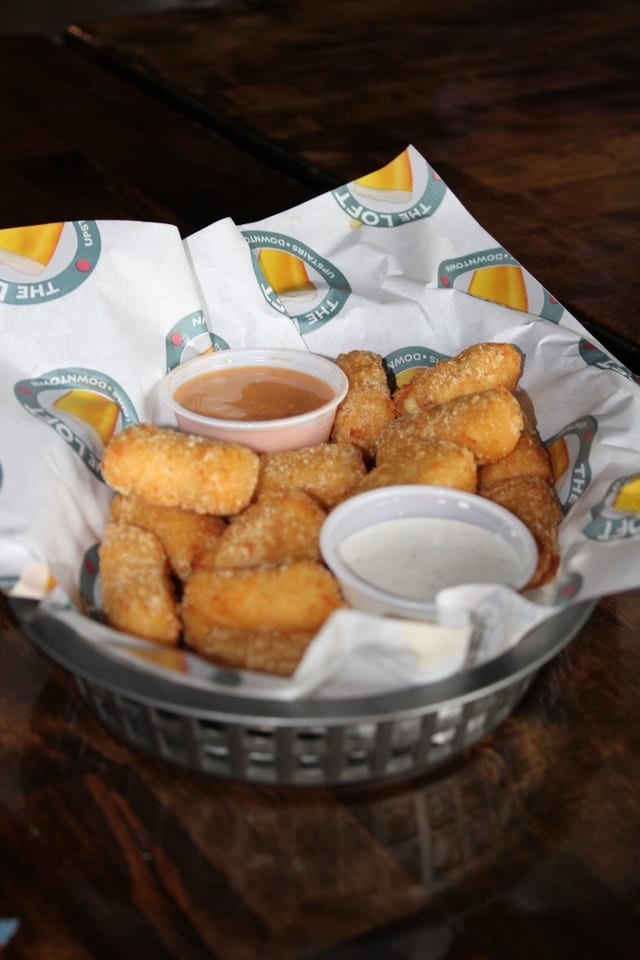 Smoked Gouda Mac N Cheese Bites.